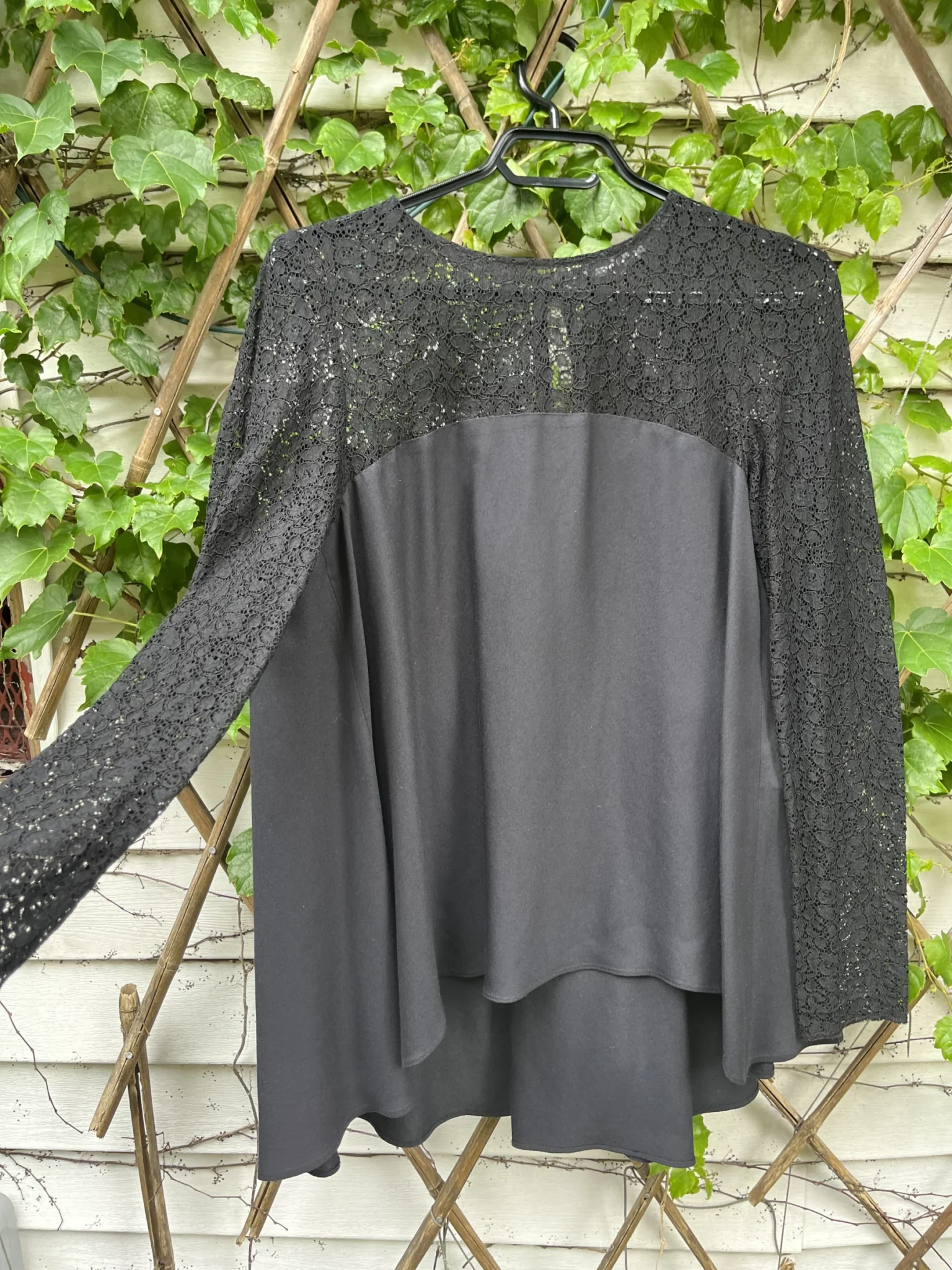 Image for Blouse Tara Jarmon avec manches de dentelle