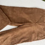 Featured thumbnail for Pantalon Gadeur effet suède couleur Camel