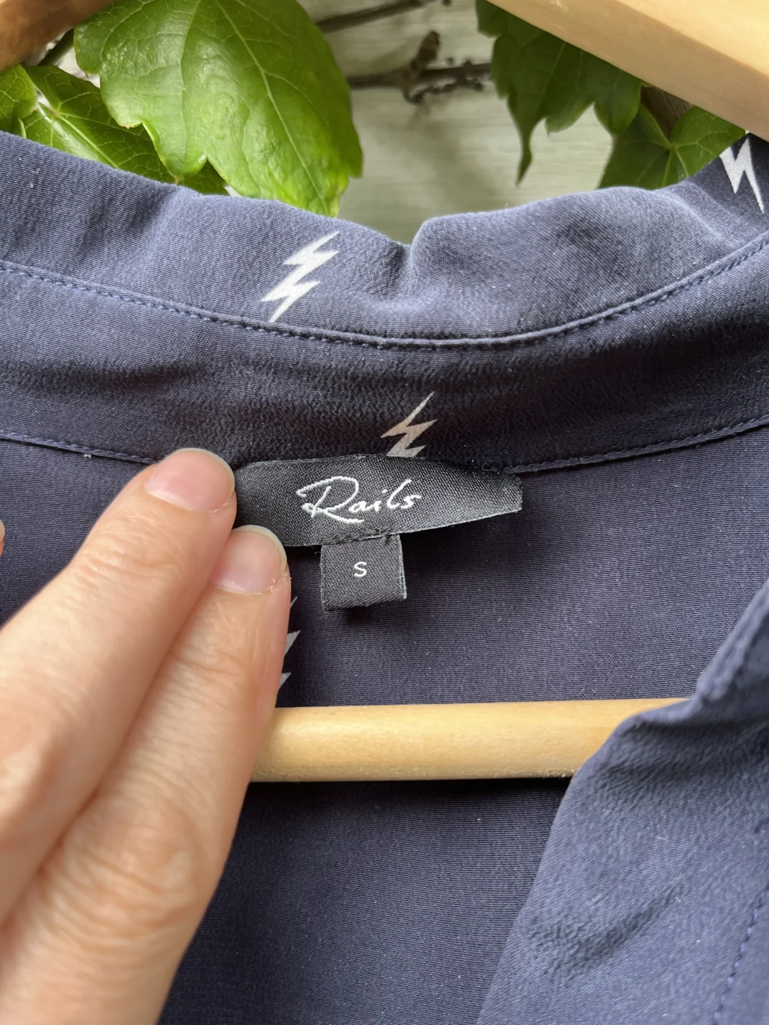 Image for Chemise en soie RAILS