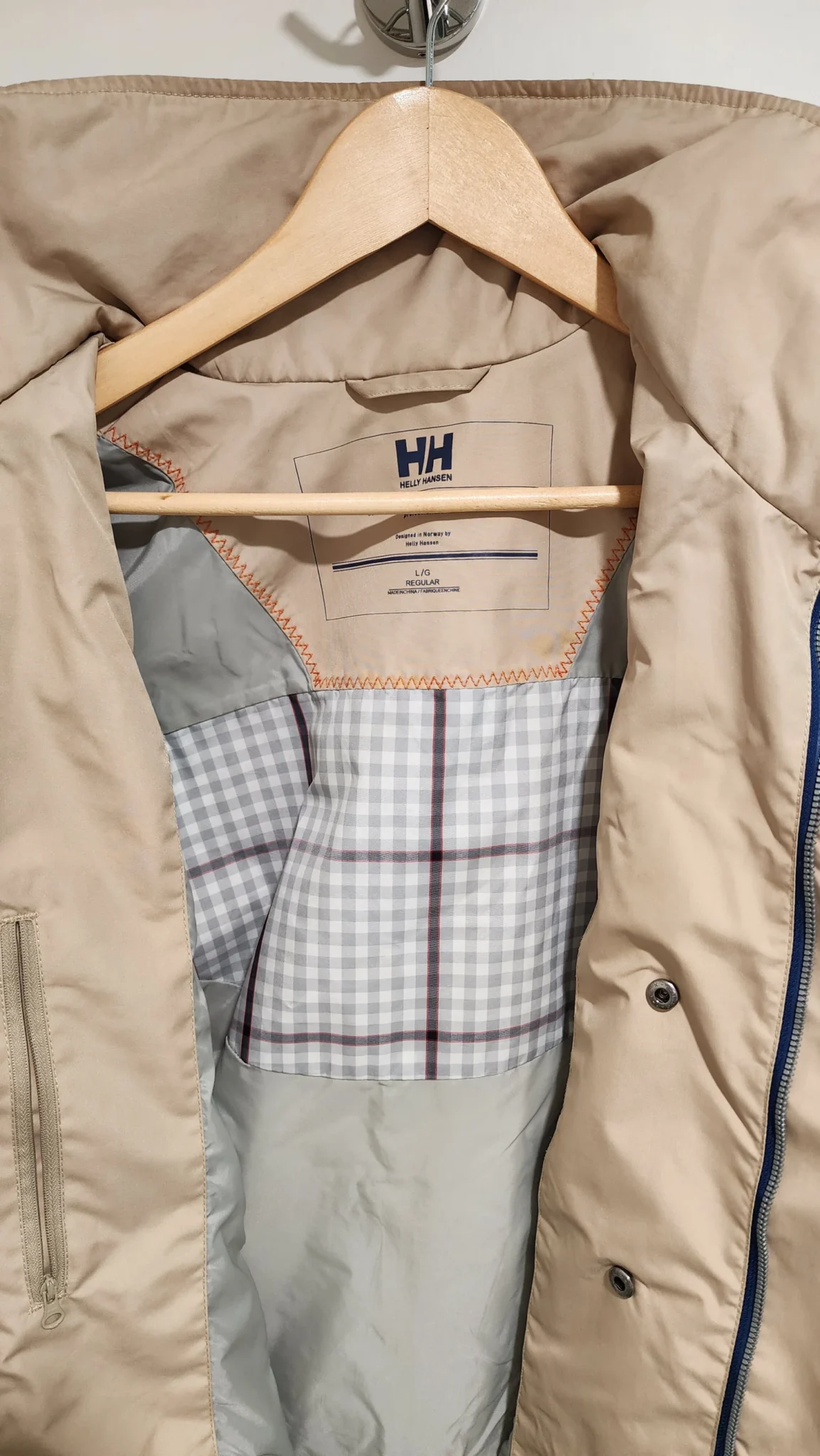 Image for Helly Hansen double breasted trench coat
