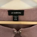 Thumbnail for Haut à manches longues Le Château – Rose poudré / Mauve