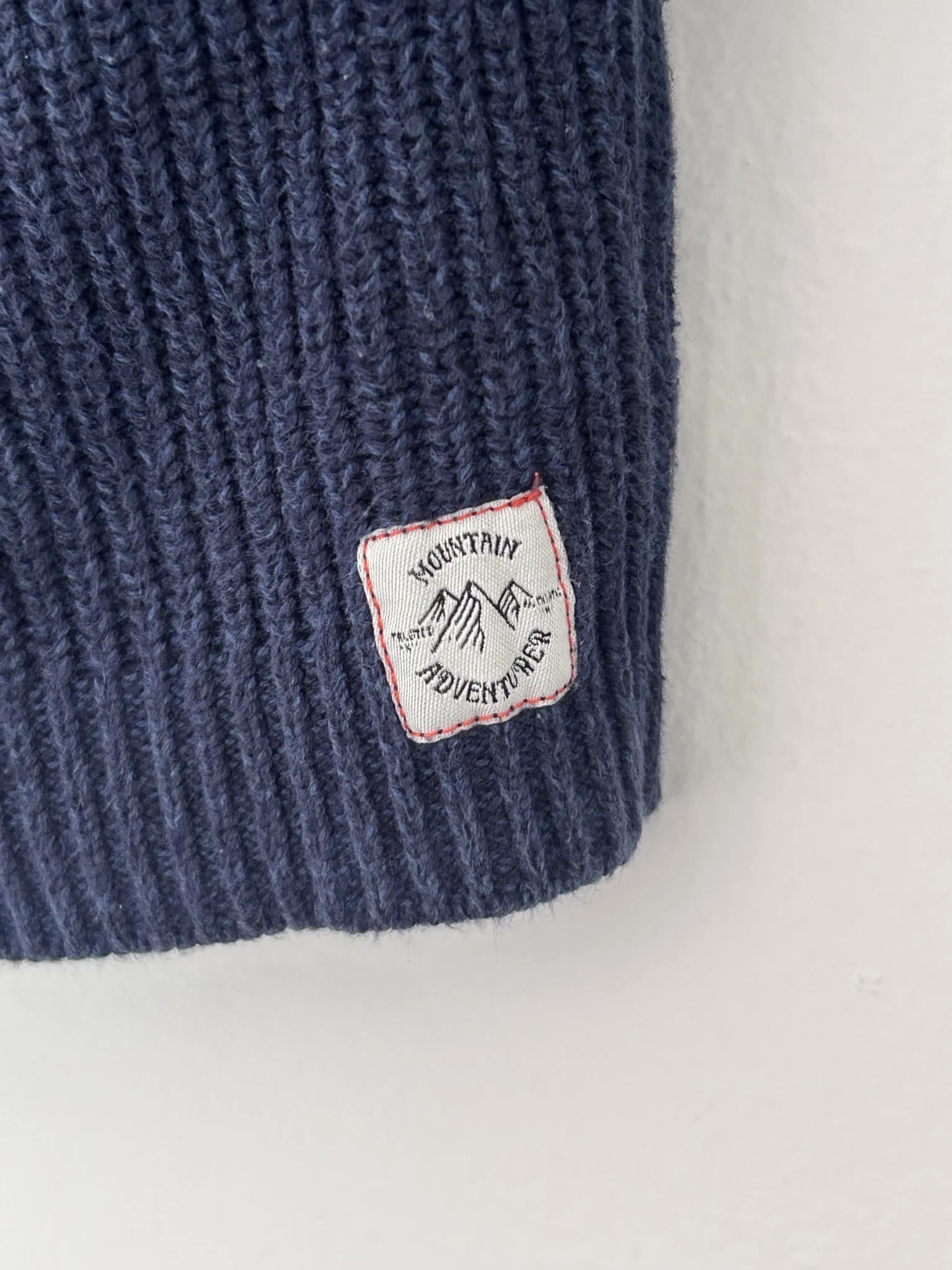 Image for H&M navy blue ribbed jumper – ages 7–10