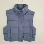Featured thumbnail for 💙 Veste matelassée sans manches Garage — Bleu ardoise — Taille XS (Parfait état)