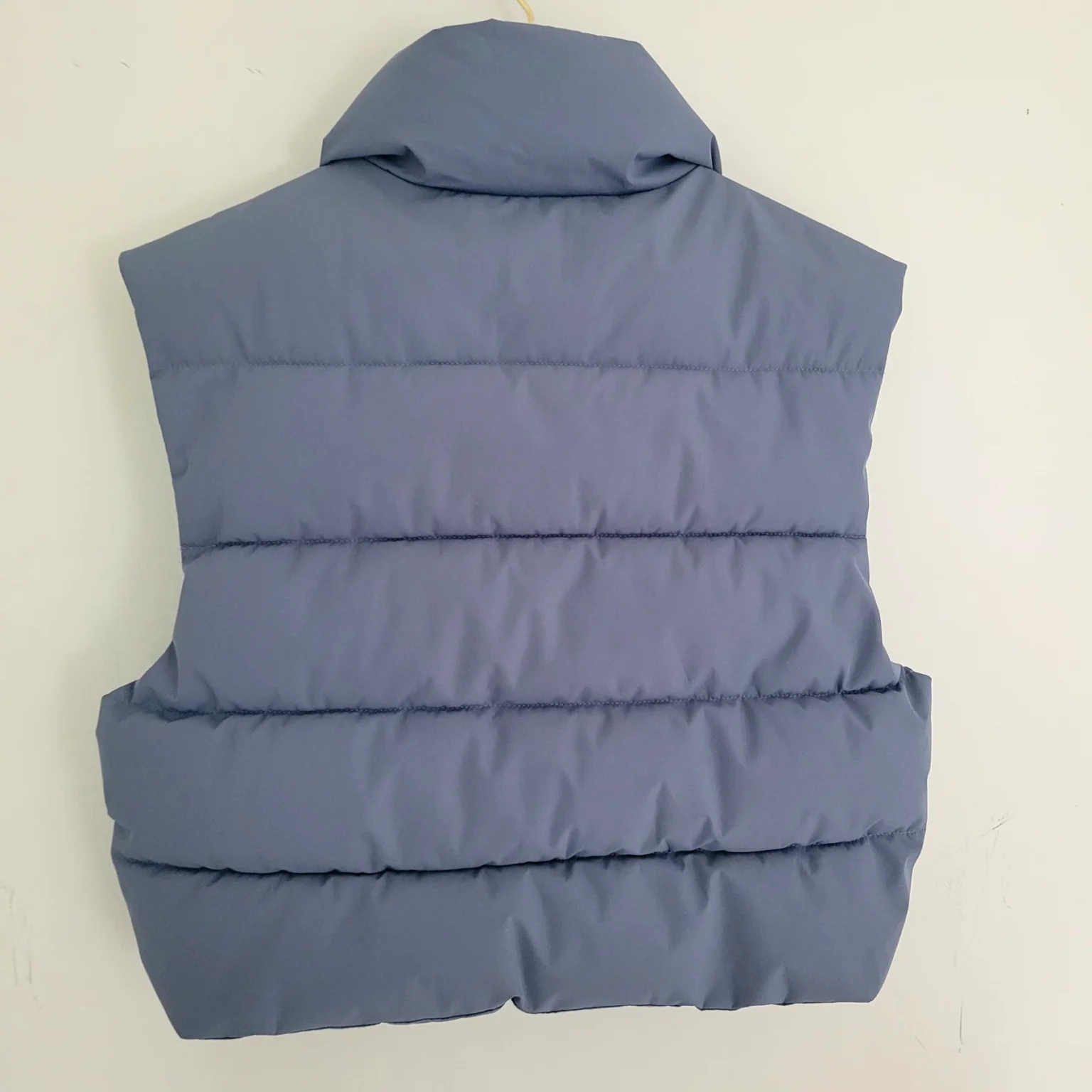 Image for 💙 Veste matelassée sans manches Garage — Bleu ardoise — Taille XS (Parfait état)