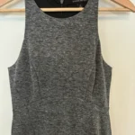 Thumbnail for Robe sans manches Banana Republic – Gris anthracite