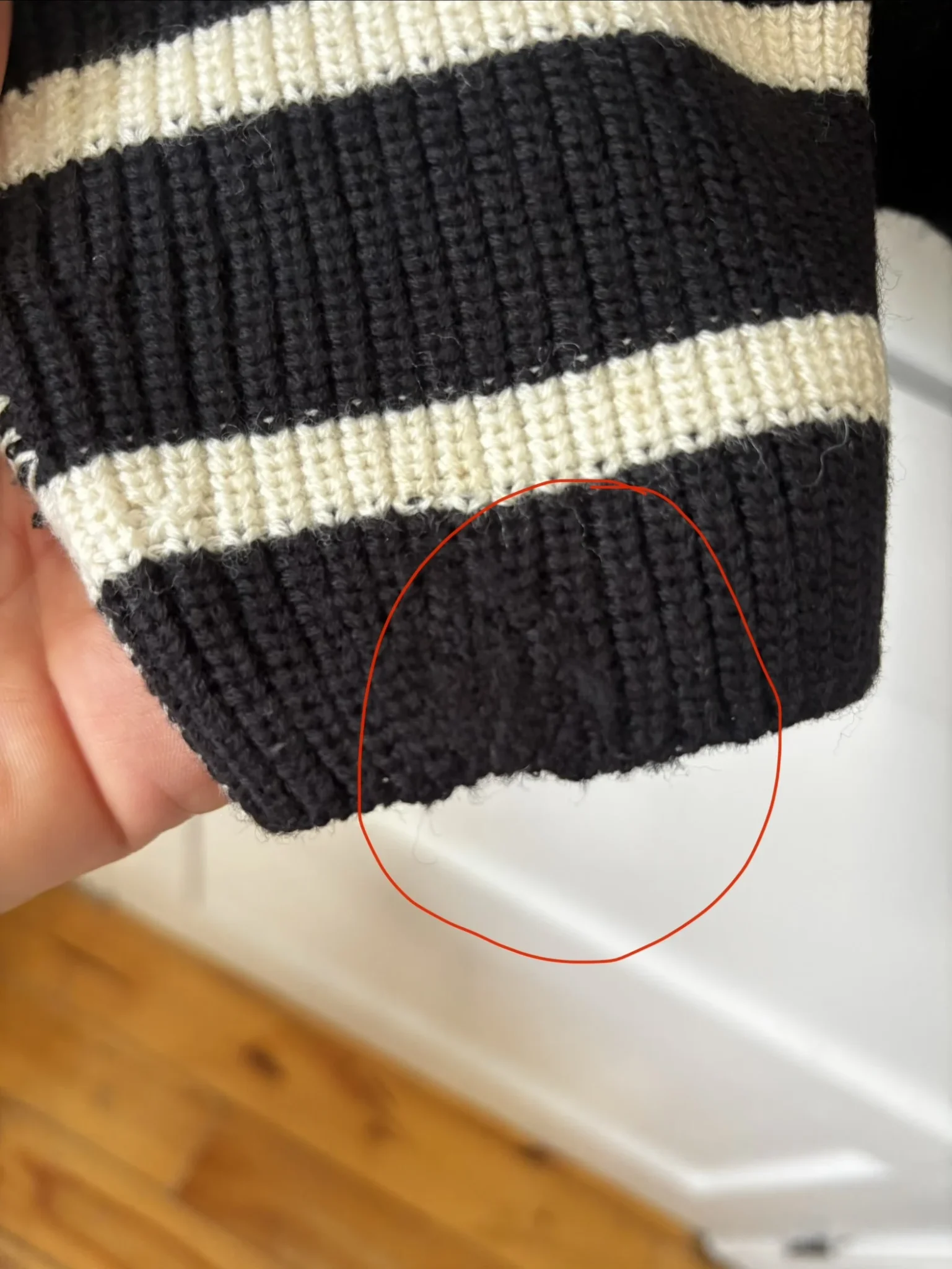 Image for ♥️Pull style marinière COS