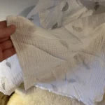 Thumbnail for Large muslin comfort blanket for newborns
