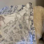 Thumbnail for Lightweight unisex baby blanket for newborns
