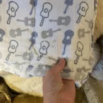 Thumbnail for Lightweight unisex baby blanket for newborns
