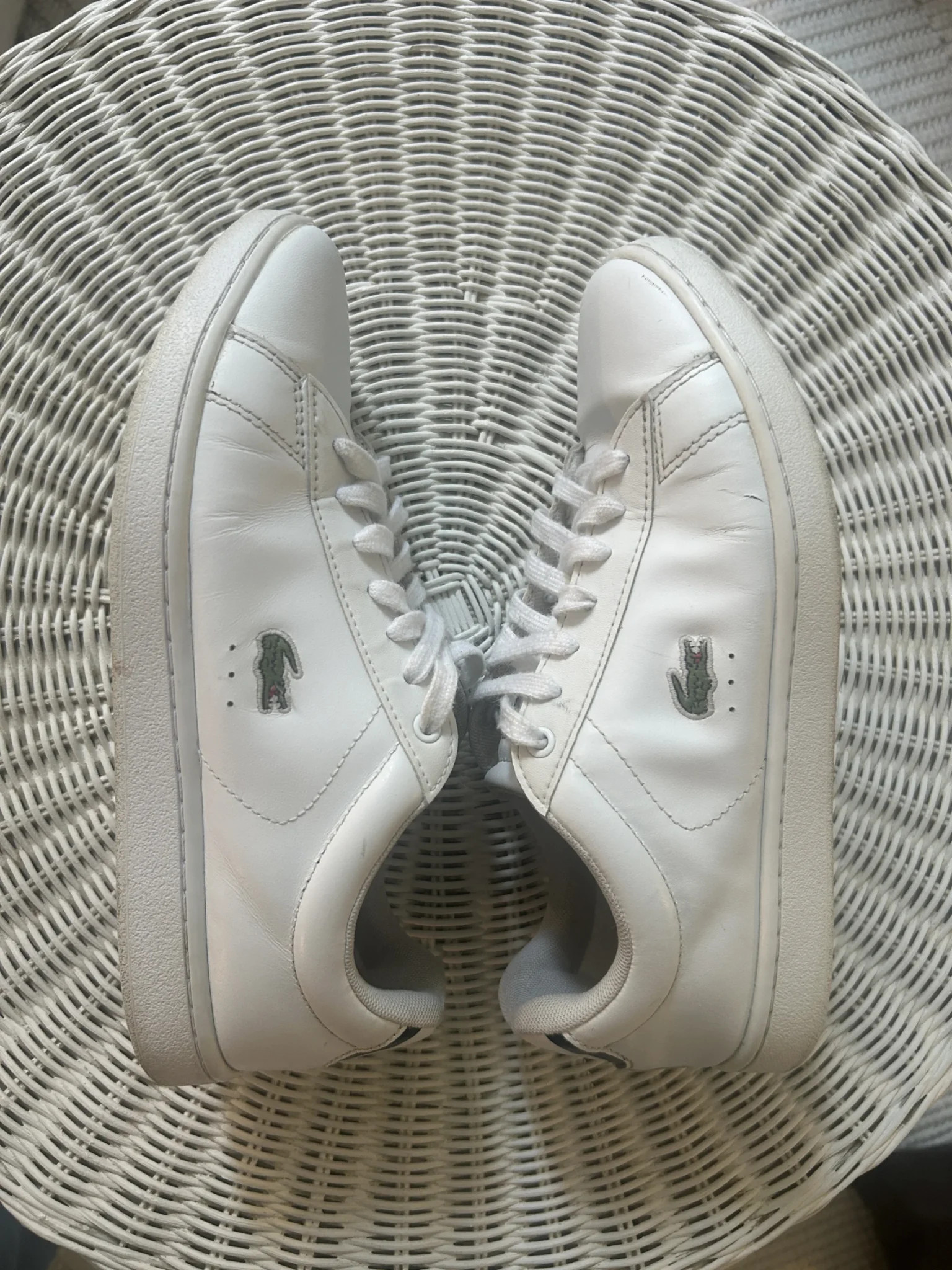 Image for Espadrilles Lacoste Carnaby Evo en cuir - Femmes (Taille 7.5 / 39)