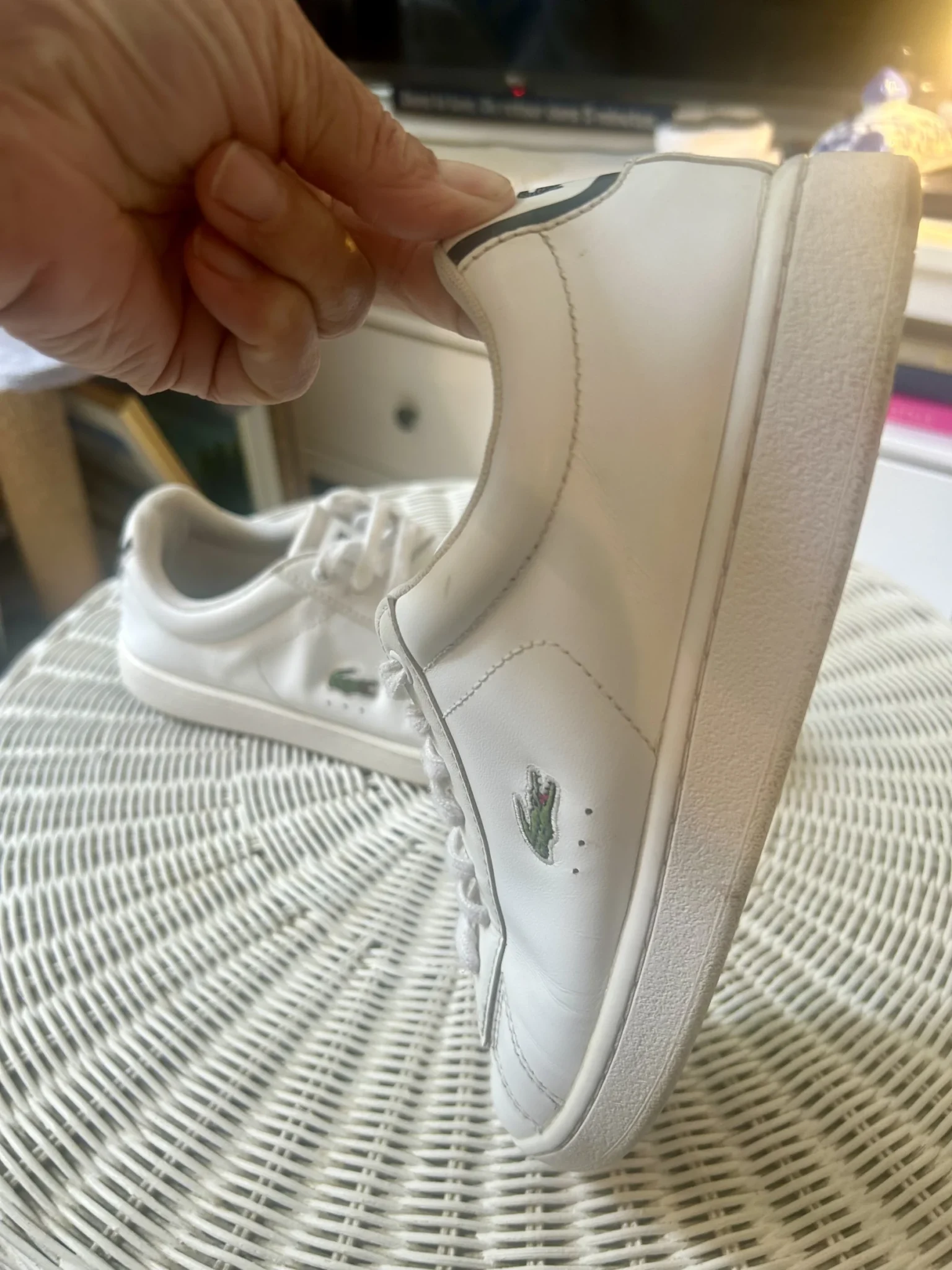Image for Espadrilles Lacoste Carnaby Evo en cuir - Femmes (Taille 7.5 / 39)