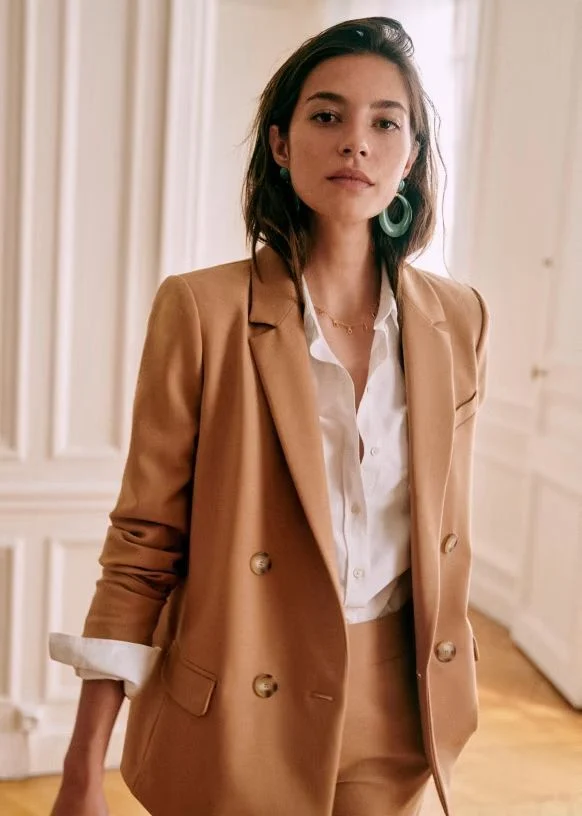 Featured image for Neuf Blazer Christie Camel