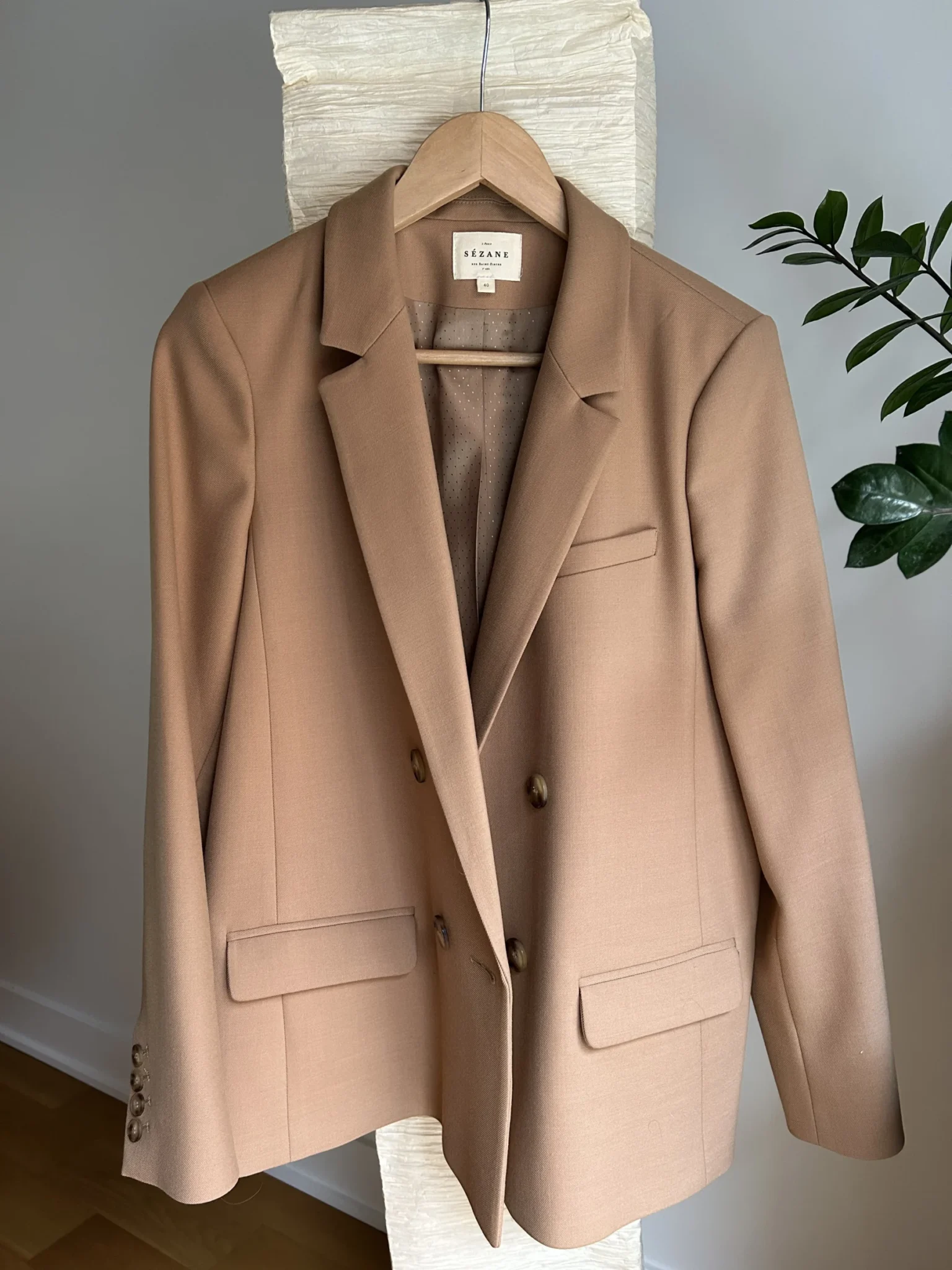 Image for Neuf Blazer Christie Camel