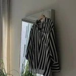 Featured thumbnail for Blouse Jakke crème et marine