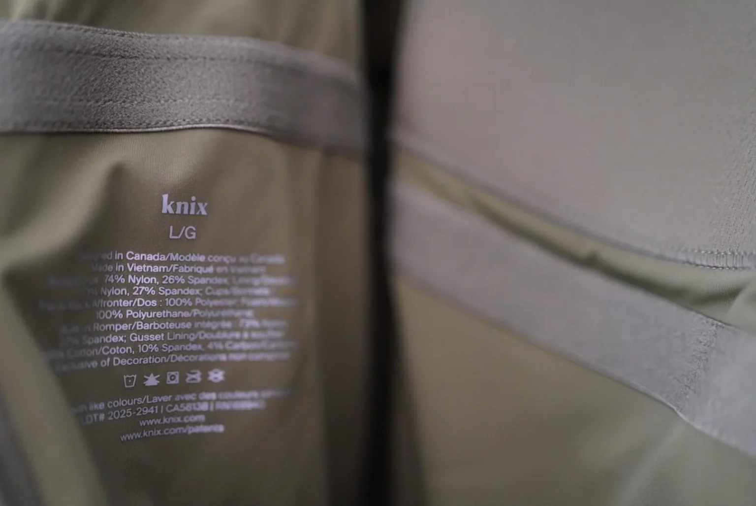 Image for Robe sportive knix