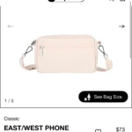 Thumbnail for LeSportSac East/West Phone Crossbody
