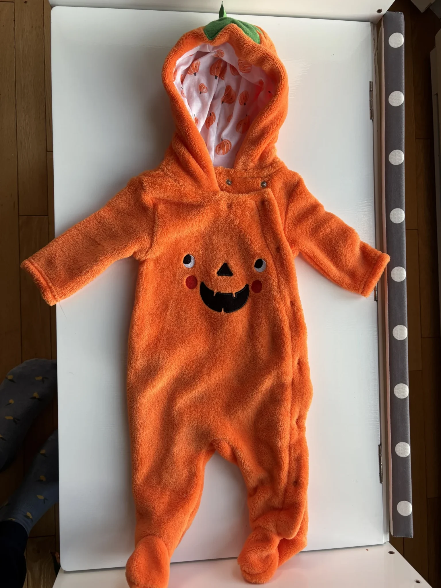 Featured image for Pyjama citrouille 0-3 mois