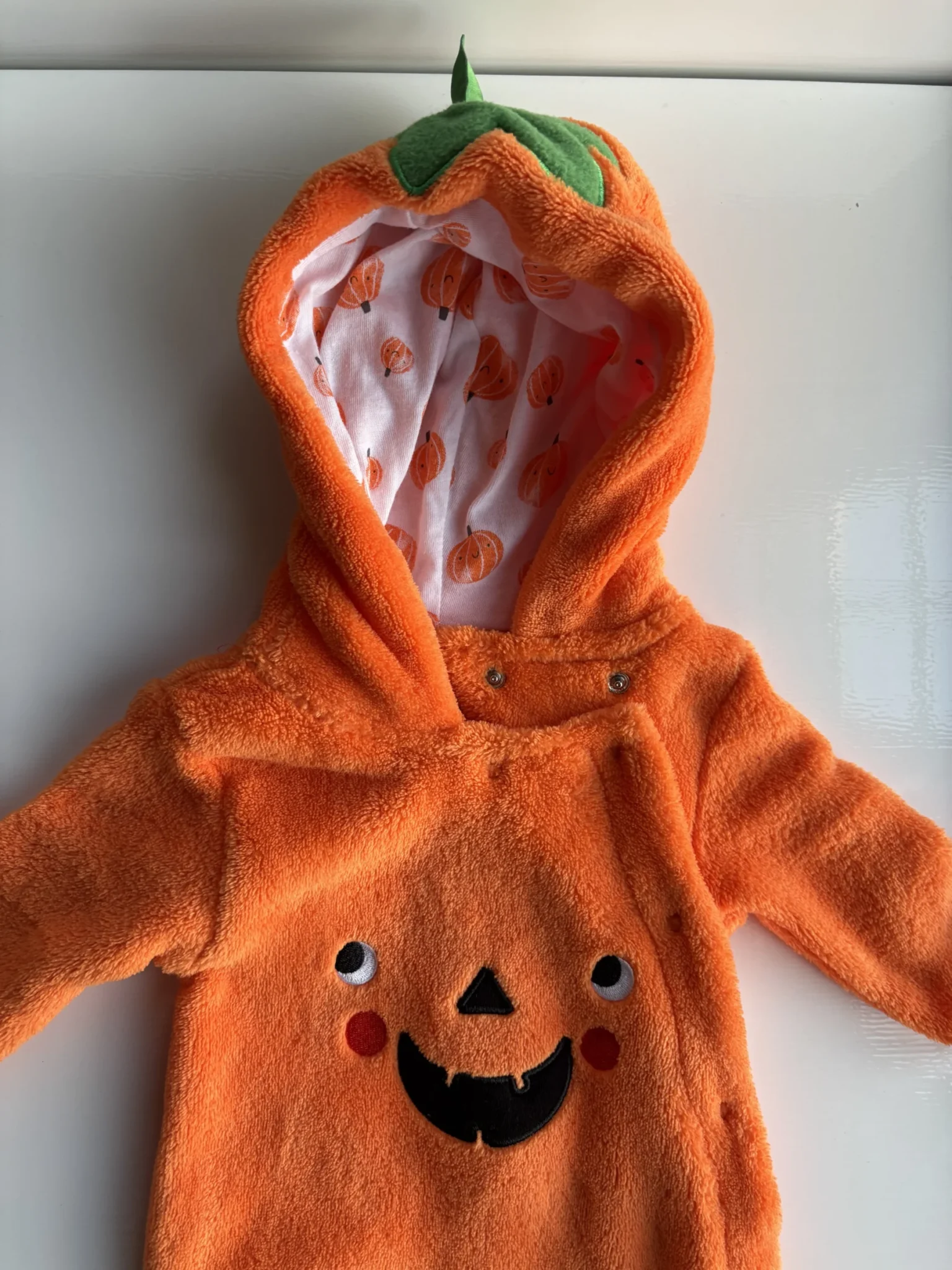 Image for Pyjama citrouille 0-3 mois