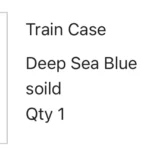 Thumbnail for LeSportSac Train Case – Navy