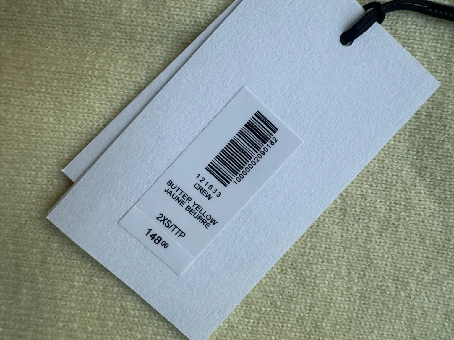 Image for Aritzia Cashmere Crew Vest 2XS