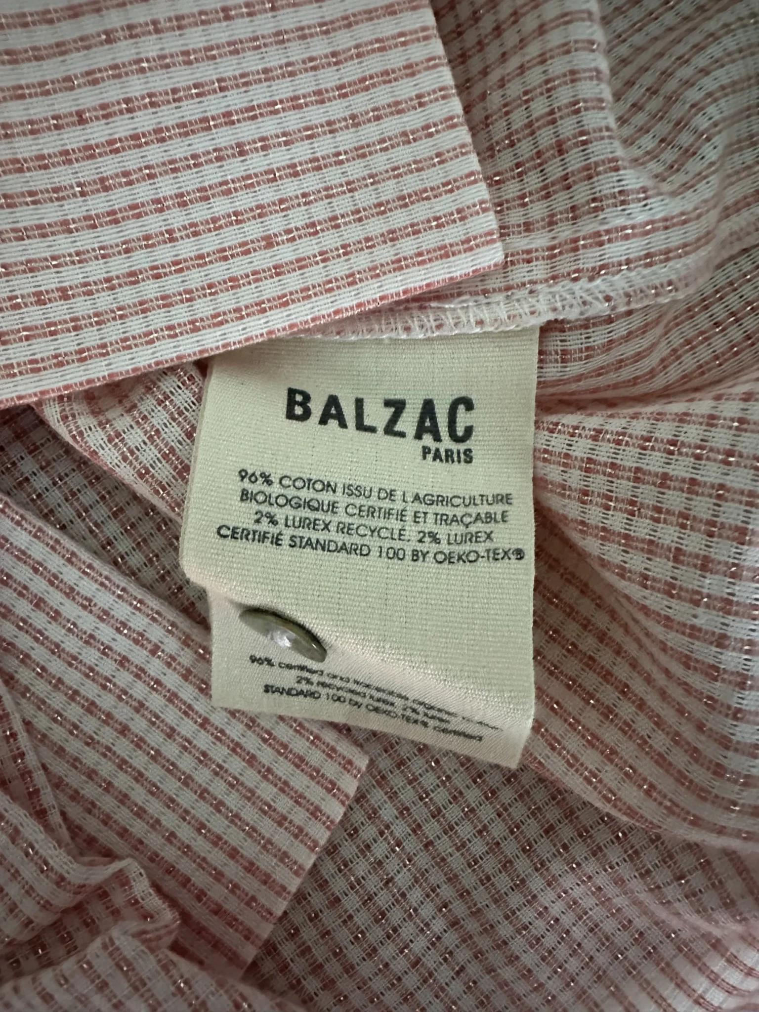 Image for Balzac Paris Baignade Blouse 34