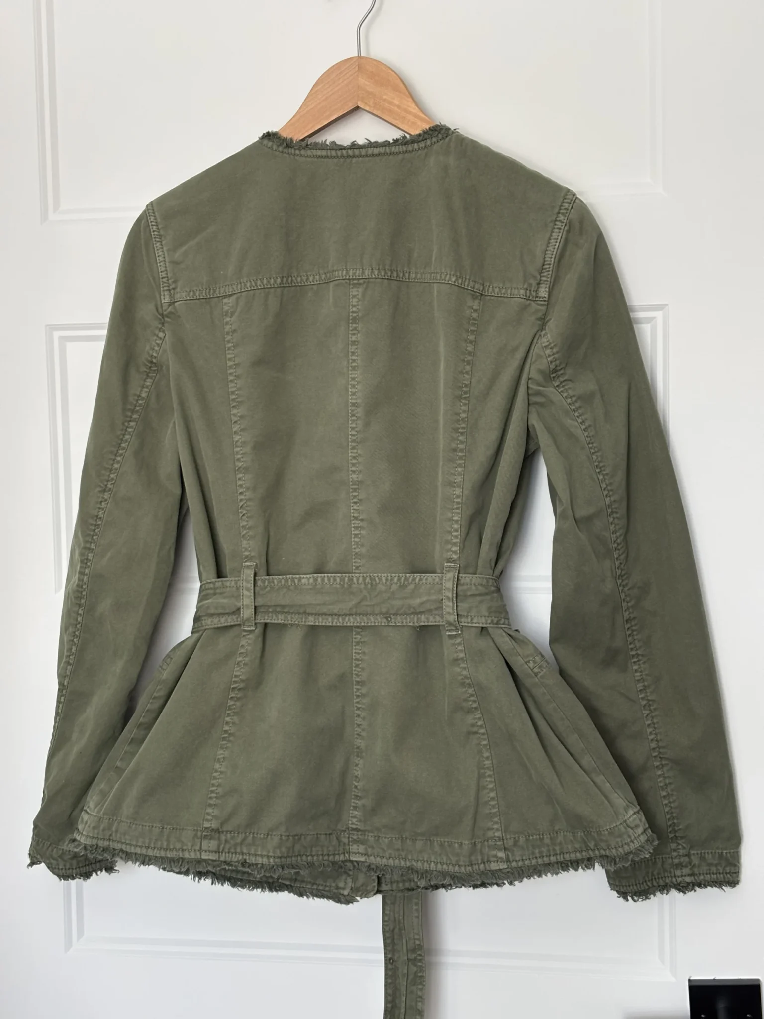 Image for New ✨ Little khaki-green mid-season coat