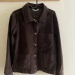 Featured thumbnail for Walnut-coloured corduroy coat