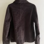 Thumbnail for Walnut-coloured corduroy coat