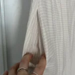 Thumbnail for Long linen-effect dress