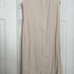 Thumbnail for Long linen-effect dress