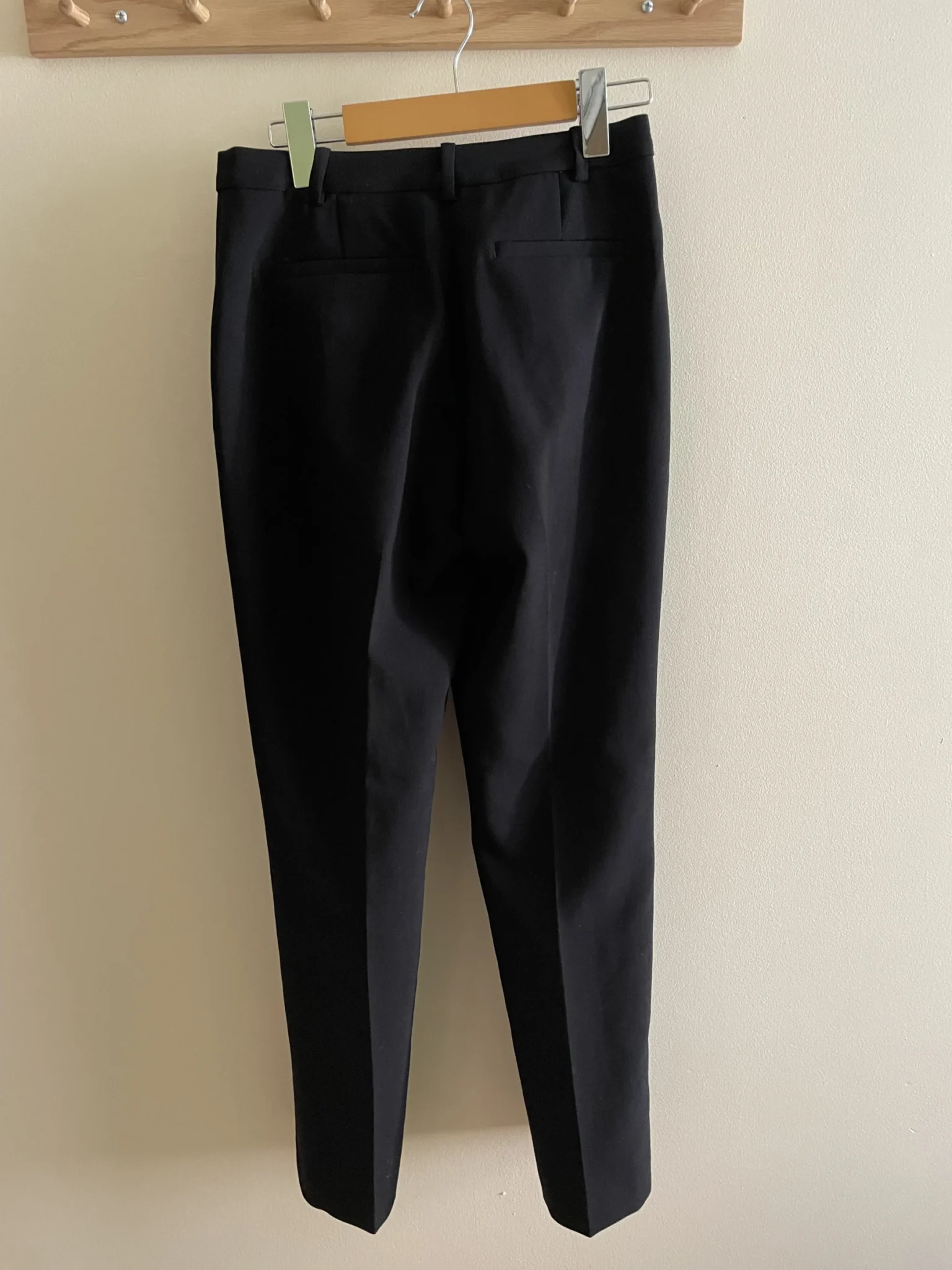 Image for Black H&M pintuck trousers