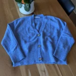 Featured thumbnail for Cardigan bleu Zara