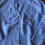 Thumbnail for Cardigan bleu Zara