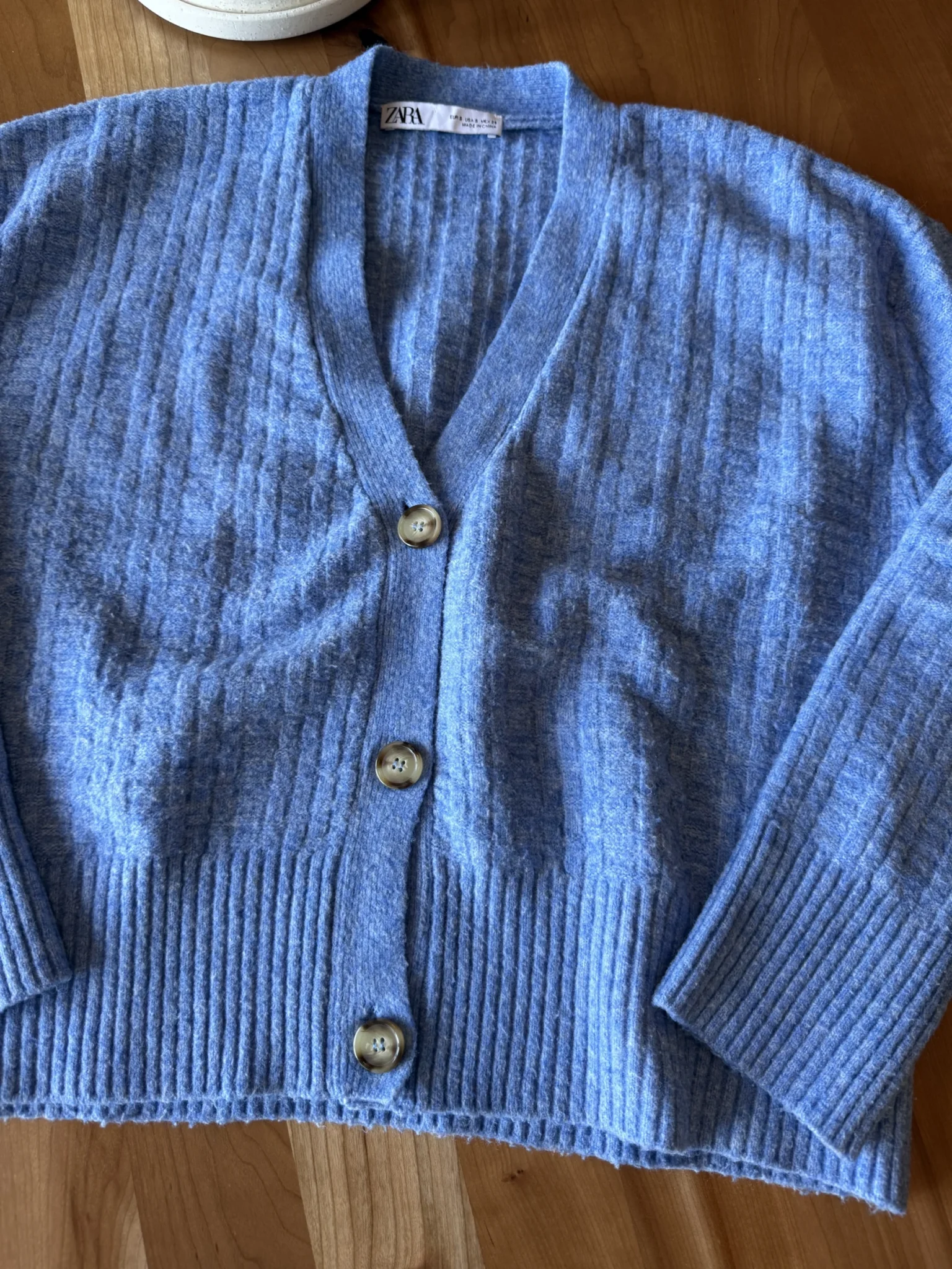 Image for Cardigan bleu Zara