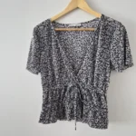 Thumbnail for Cross-over top with a pattern