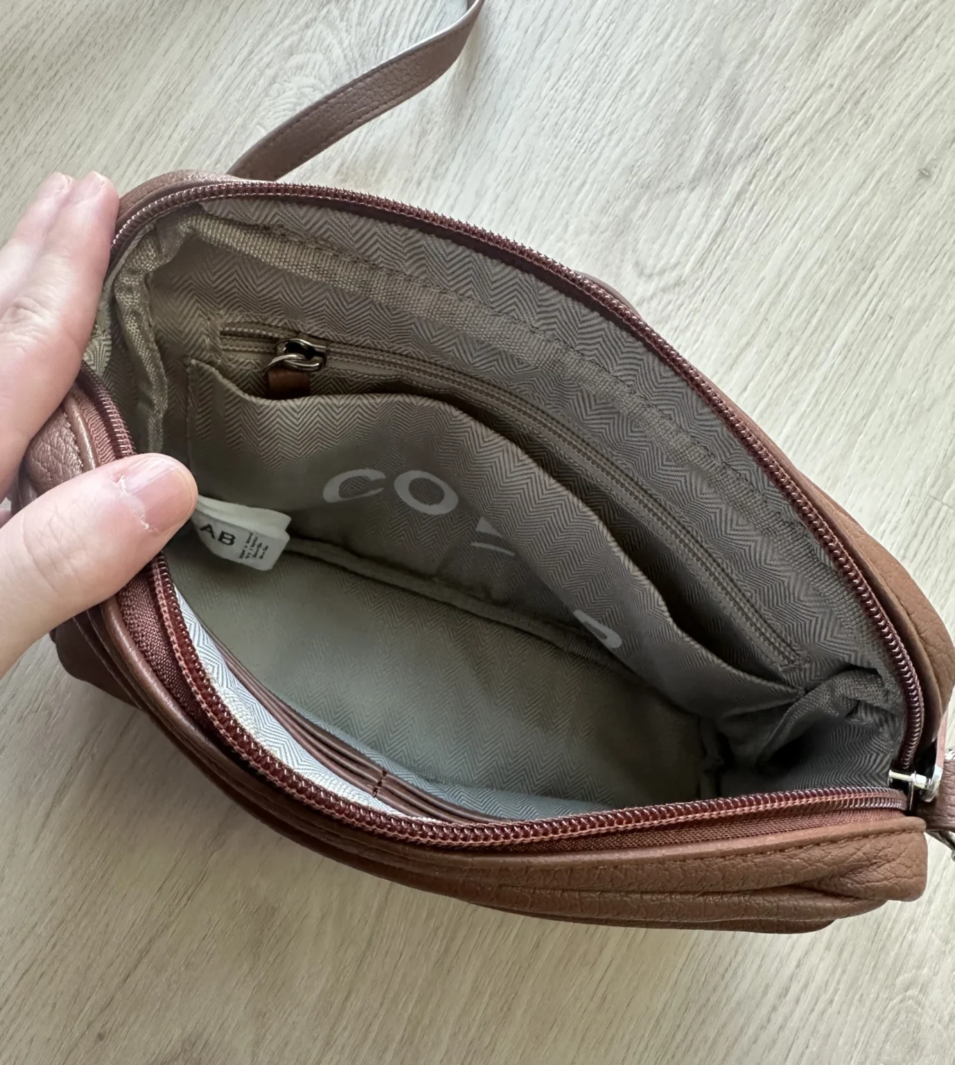 Image for Co-Lab Sutton Vegan Leather Crossbody Bag