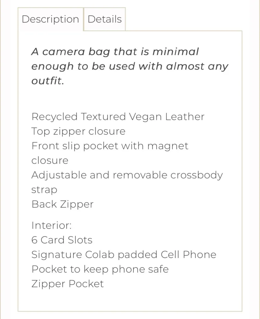 Image for Co-Lab Sutton Vegan Leather Crossbody Bag