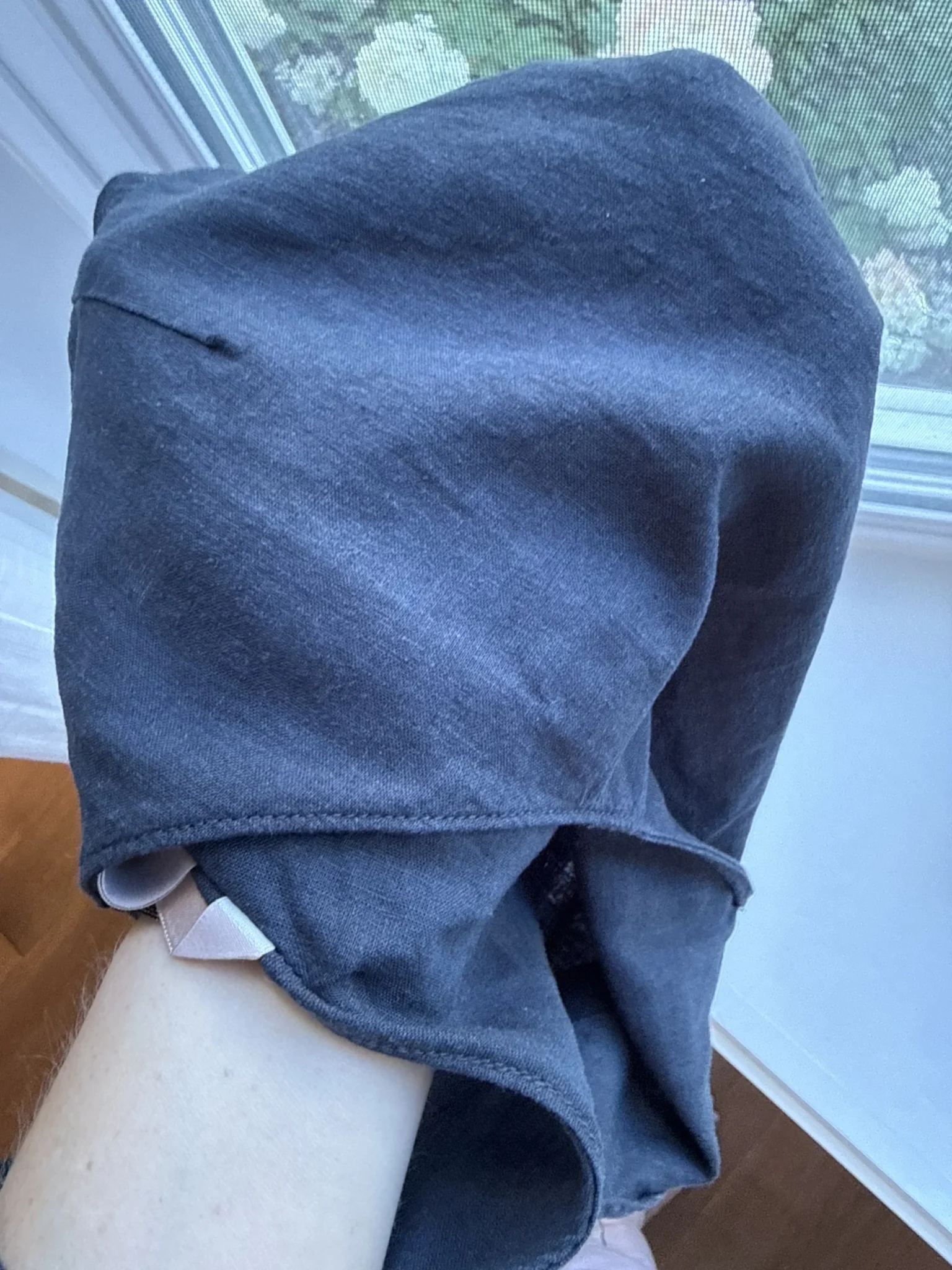 Image for Flowing navy blue camisole