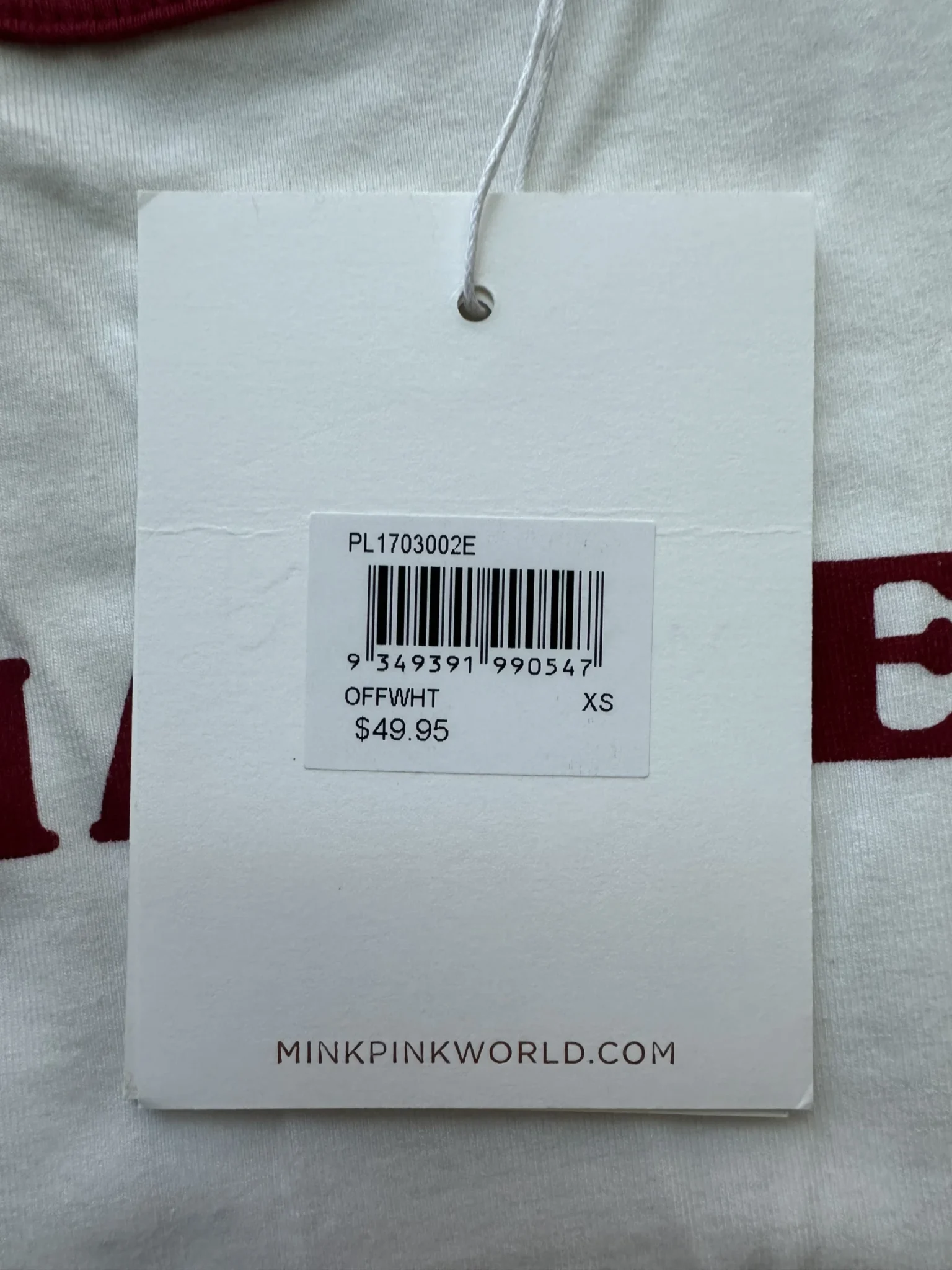 Image for MinkPink Disney T-shirt, size XS