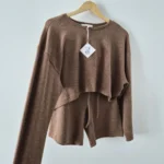 Featured thumbnail for Short-sleeved top and long shorts set