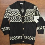 Featured thumbnail for Cardigan brunette the label xs/small neuf
