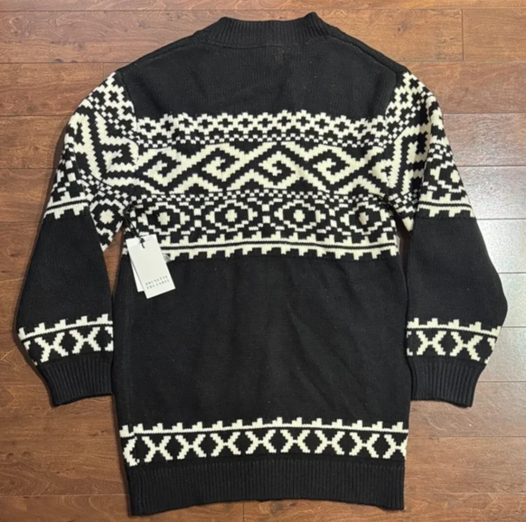 Image for Cardigan brunette the label xs/small neuf