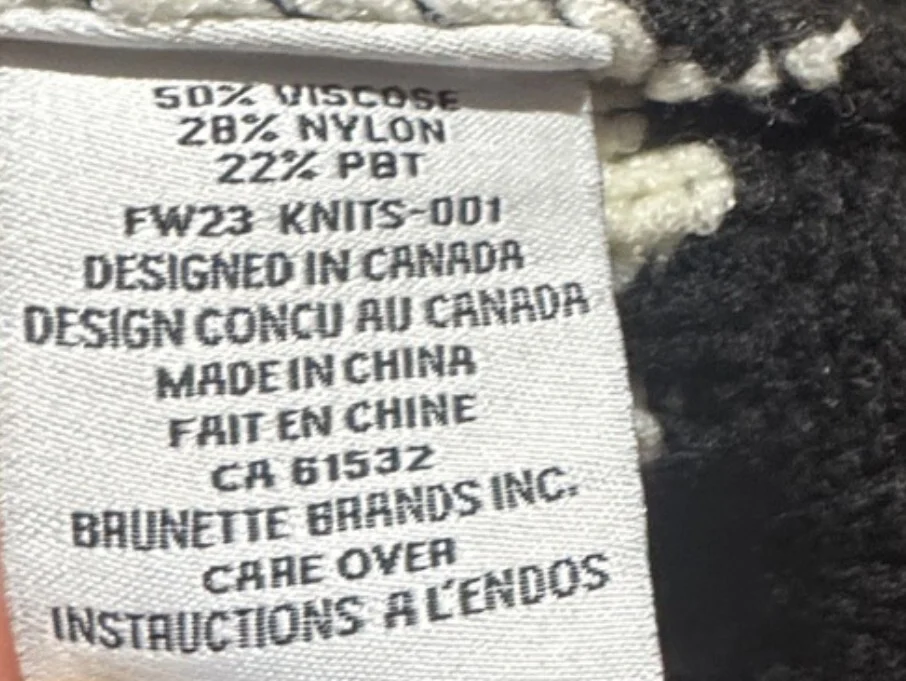 Image for Cardigan brunette the label xs/small neuf
