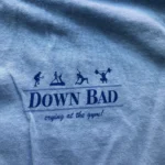 Thumbnail for Taylor Swift ‘Down Bad’ T-shirt, size S