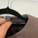 Thumbnail for Robe Zara marron chic taille M