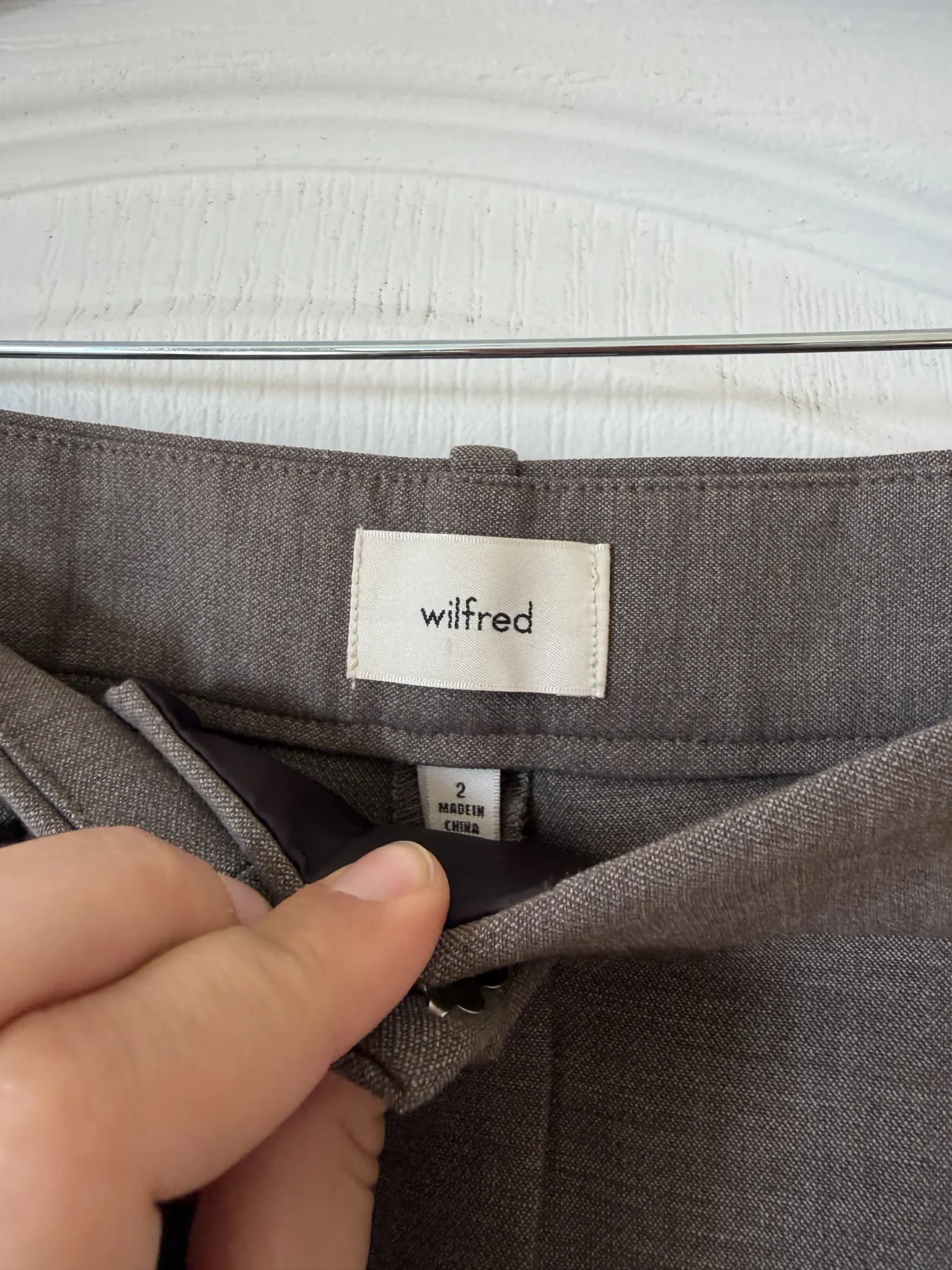 Image for Pantalon Wilfred Aritzia modèle Vivace pants marron taille 2