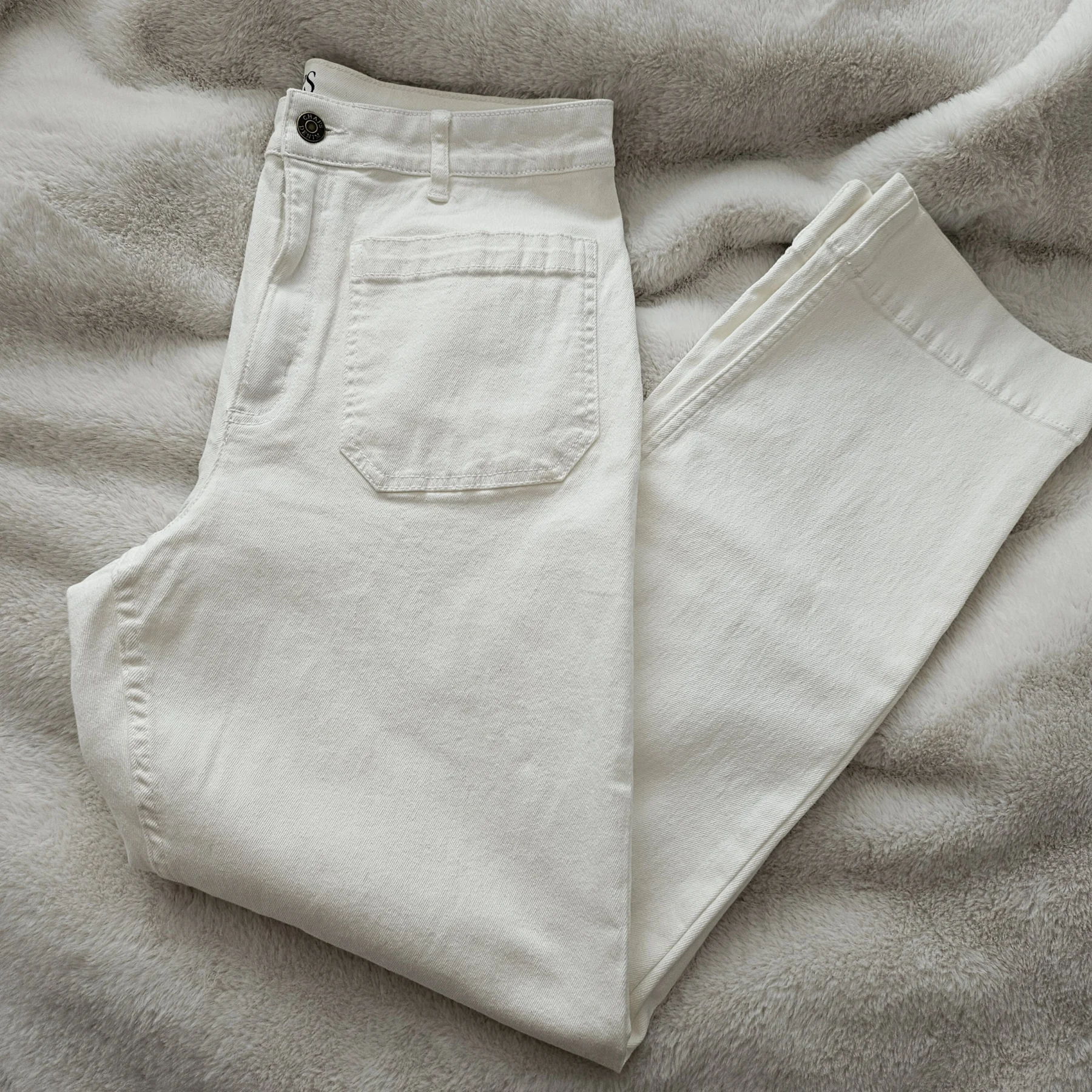 Jeans taille haute coupe étroite - Chaps *Autre seconde main