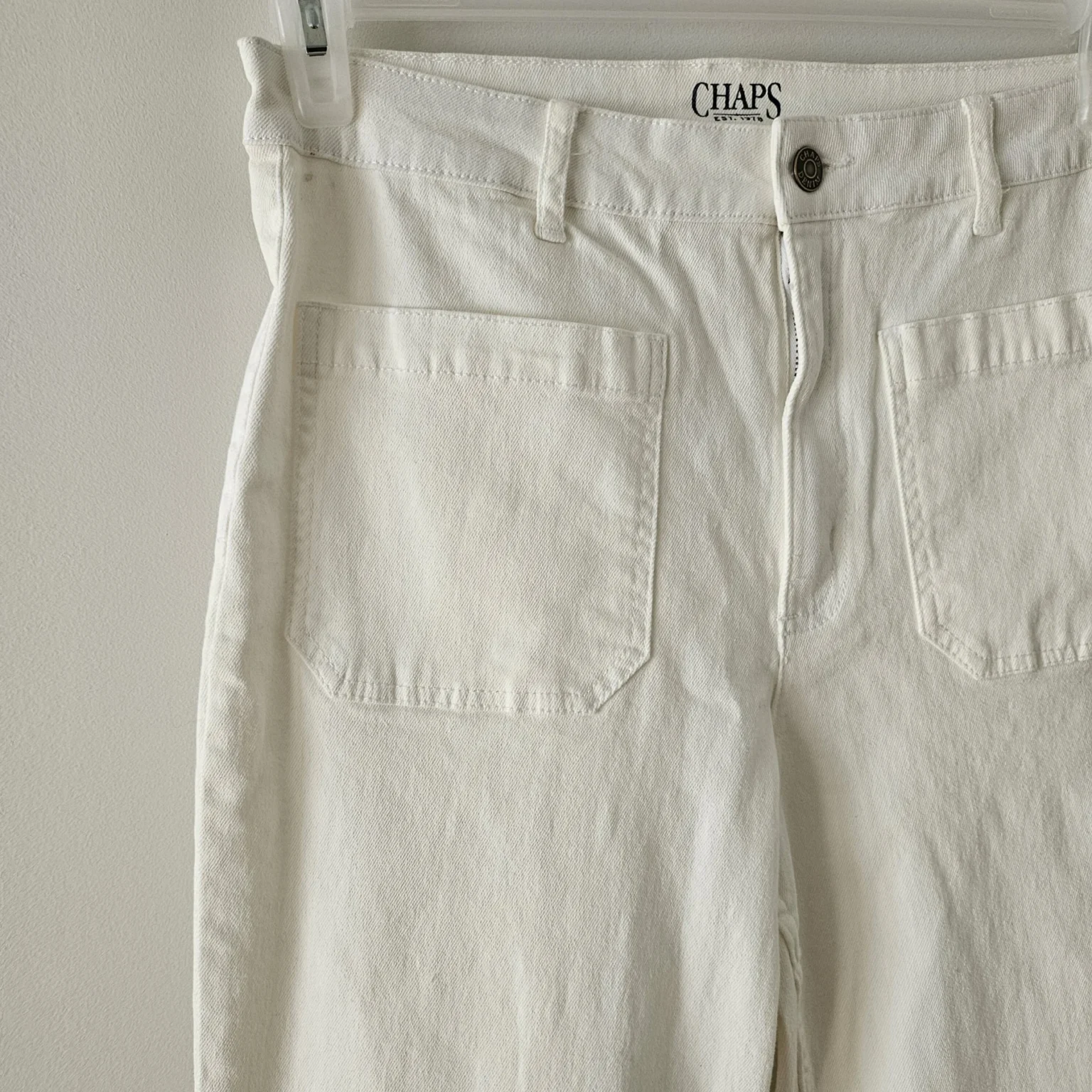 Image for High-waisted, slim-fit jeans - Chaps