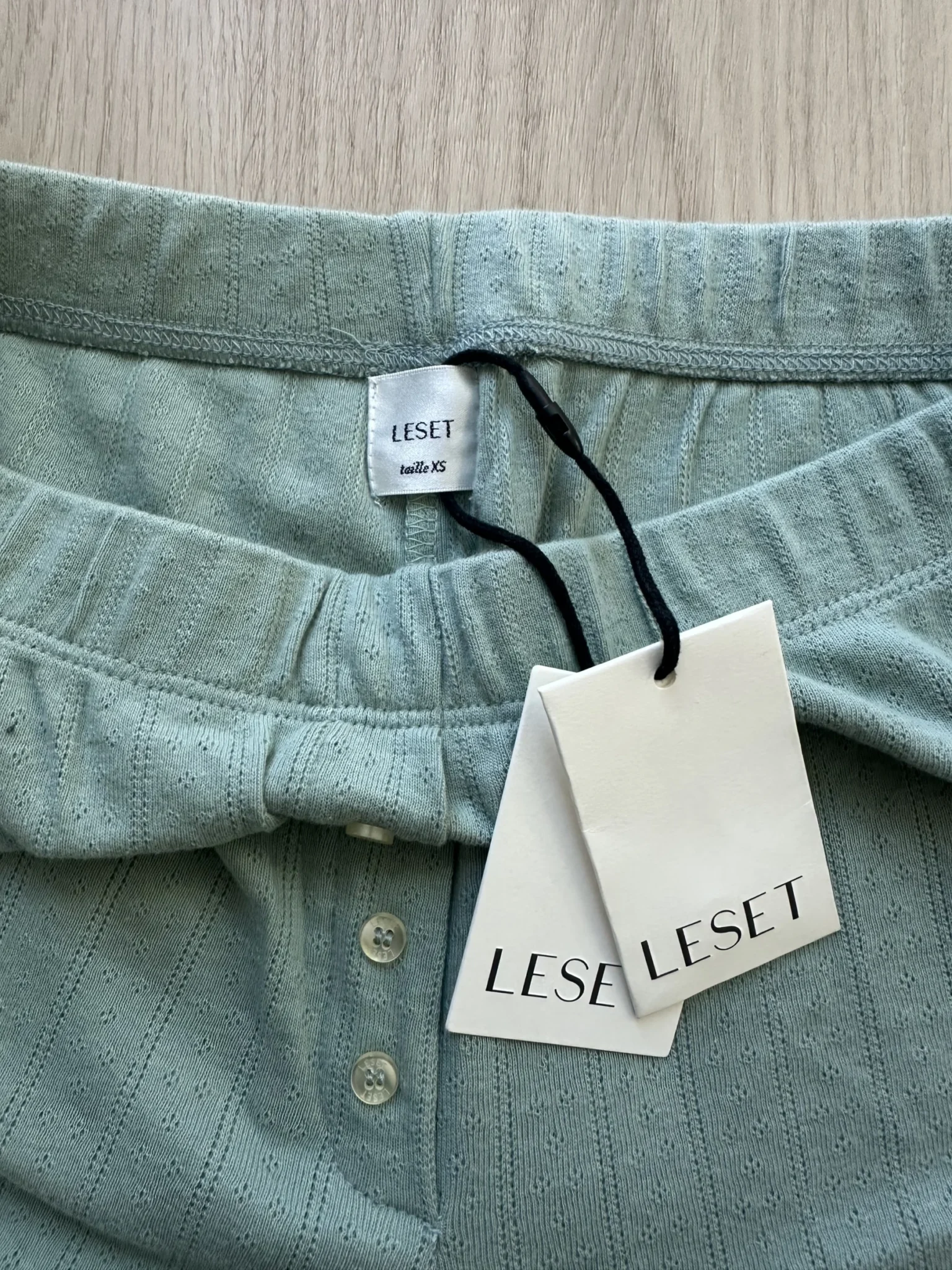 Image for Leset Pointelle Boxer Shorts XS