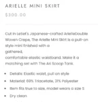 Thumbnail for Leset Arielle Mini Skirt XS